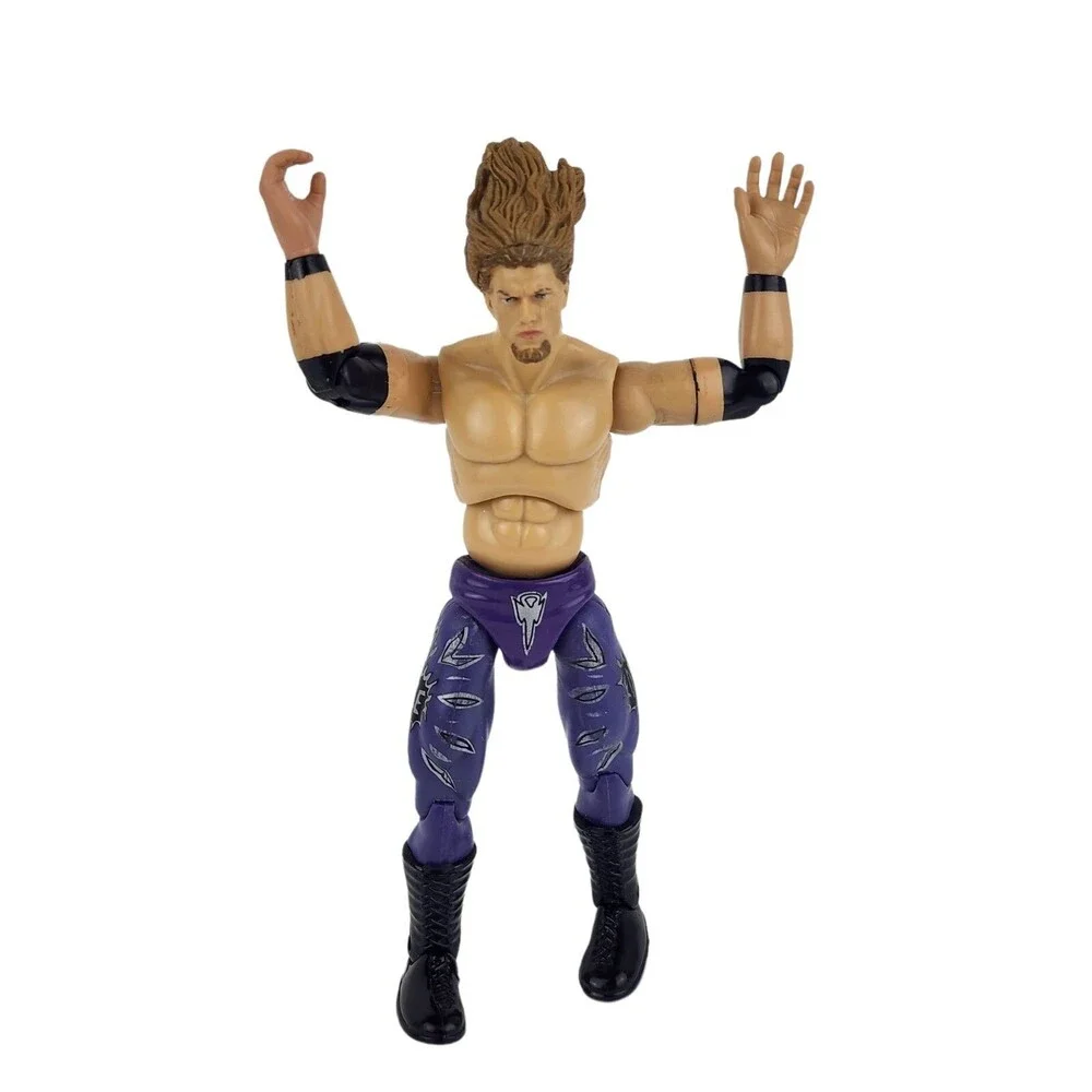 MATTEL WWE Loose Wrestling Action Figure Lot Of 5 Angle, Cena, Benoit & Others